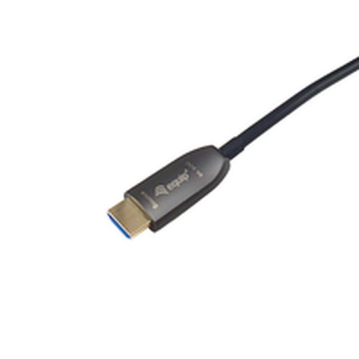 Equip 119421 Cable HDMI 2.1 Óptico Activo A-A, 25m, 8K/60Hz, 4K/120Hz, 48Gbps, HDR, Ethernet, ARC, 3D, Negro 5