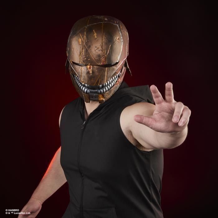 Hasbro Casco Electrónico Réplica Star Wars: The Acolyte The Stranger Escala 1:1, Calidad Coleccionista, Acolchado Ajustable 4 Hasbro Casco Electrónico Réplica Star Wars: The Acolyte The Stranger Escala 1:1, Calidad Coleccionista, Acolchado Ajustable 4