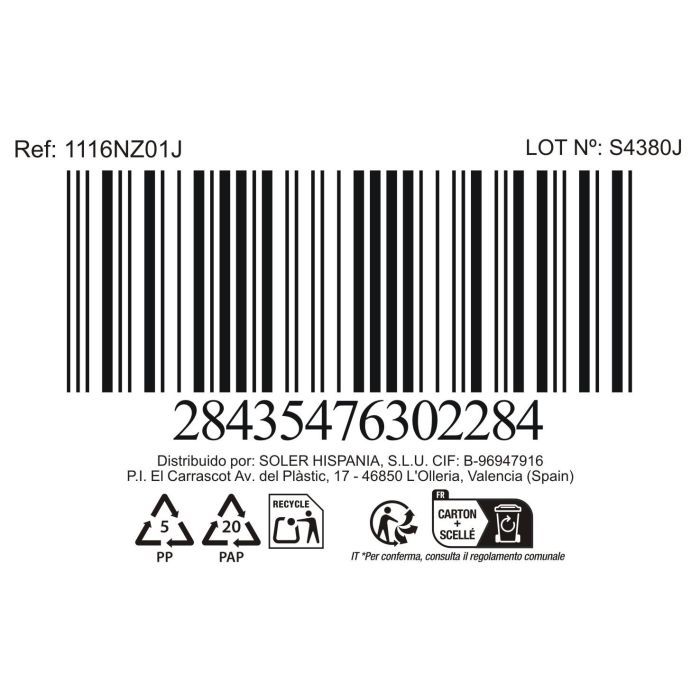 La Mediterranea Plato Llano 25.5 cm Opal Everett 2