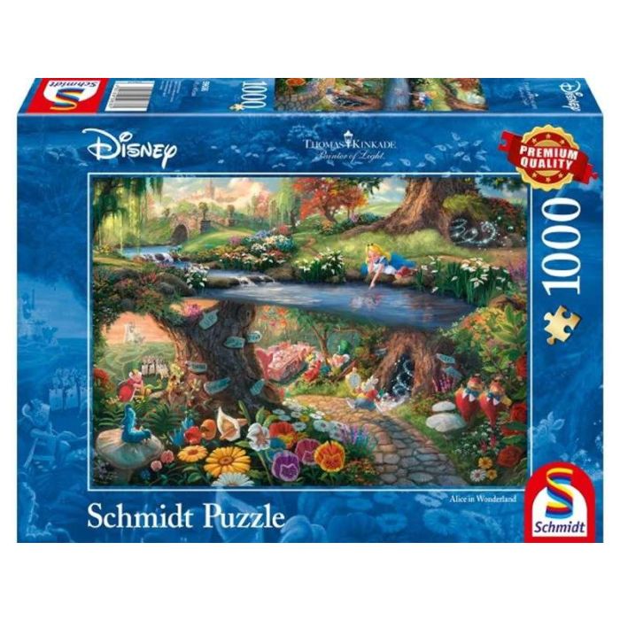 Puzzle 1000 piezas disney, alicia en el país de las maravill Puzzle 1000 piezas disney, alicia en el país de las maravill