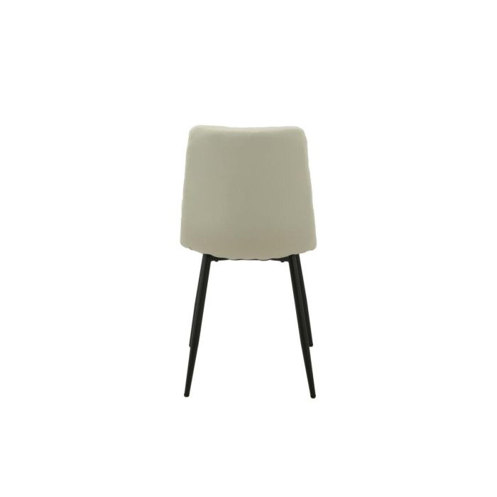 Silla Romimex Blanco Terciopelo Metal 45 x 89 x 55 cm 1