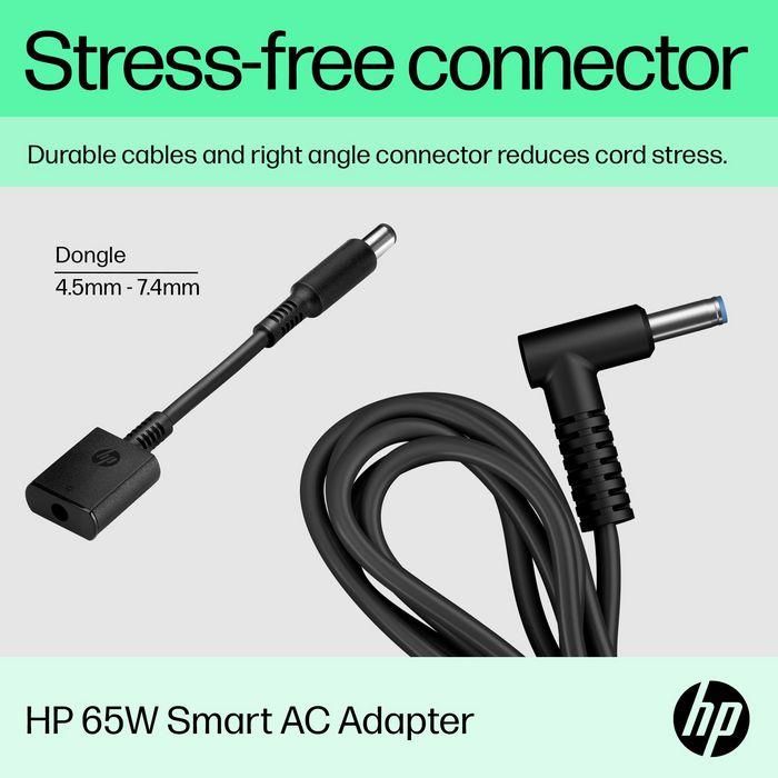 HP 65W Smart AC Adapter 7 HP 65W Smart AC Adapter 7