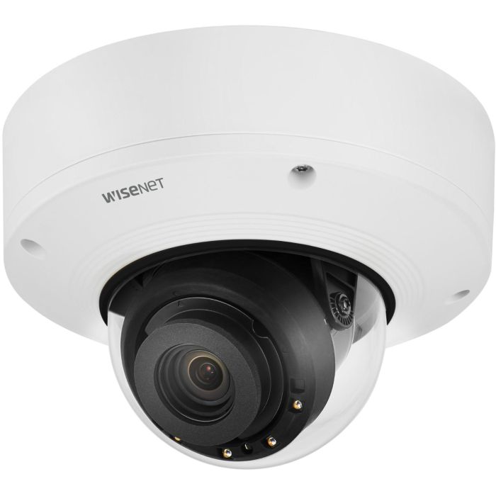 Hanwha XNV-8080R Cámara IP Domo Fija Wisenet X-Serie 6MP Interior/Exterior IR 40m IP66 WDR IK10+