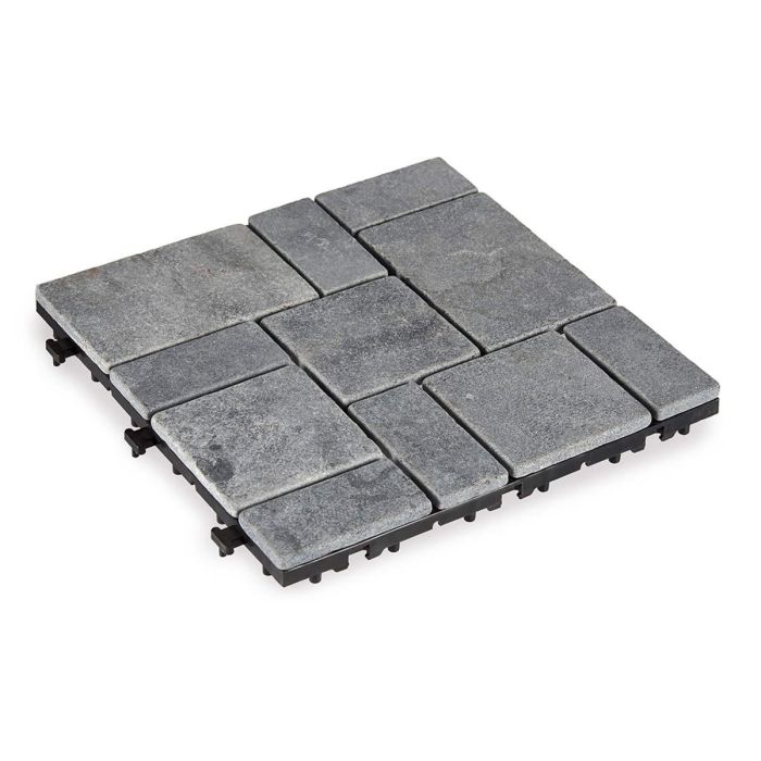 Baldosa Piedra Gris Ibergarden 30X2CM (6 Unidades) 1 Baldosa Piedra Gris Ibergarden 30X2CM (6 Unidades) 1