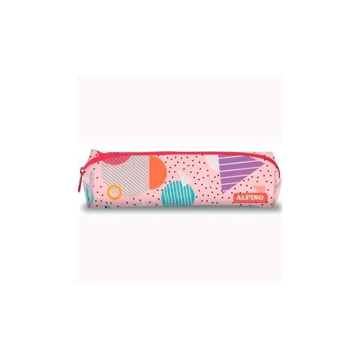 Alpino Estuche Geometric con Cremallera, 21x6x5 cm, Multicolor Alpino Estuche Geometric con Cremallera, 21x6x5 cm, Multicolor