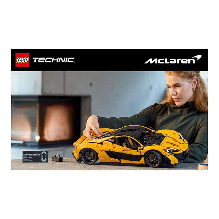 Lego 42172 McLaren P1 - Kit de Modelo de Hiperdeportivo para Adultos Entusiastas de Vehículos 25