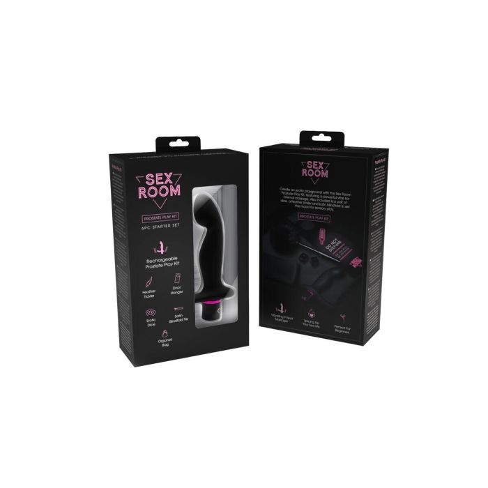 Masajeador de Próstata Dream Toys Sex Room Negro 6 Masajeador de Próstata Dream Toys Sex Room Negro 6