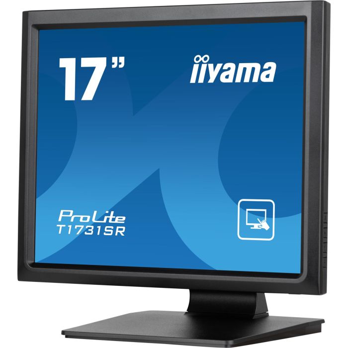 iiyama T1731SR-B1S Monitor Táctil 17" 1280x1024 SXGA LCD Resistiva HDMI DP Altavoces Negro Retail 11