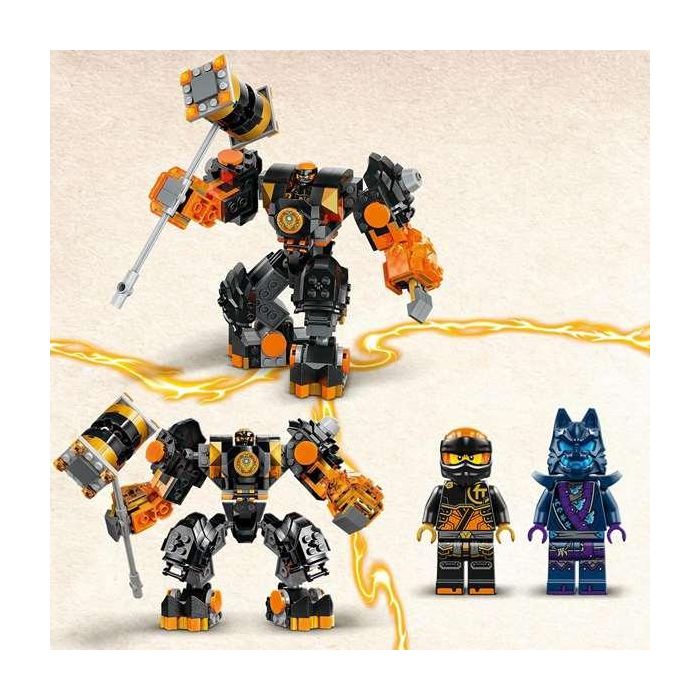 Juego de construccion meca elemental de la tierra de cole lego ninjago 9