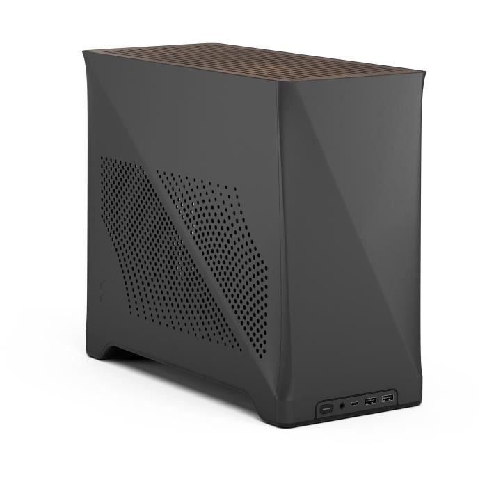 Fractal Design FRA7340172705833 Caja PC Era 2 Charcoal m-ITX con 2 ventiladores 120mm, USB3.1 Tipo C, tarjeta elevadora PCIe 4.0 Fractal Design FRA7340172705833 Caja PC Era 2 Charcoal m-ITX con 2 ventiladores 120mm, USB3.1 Tipo C, tarjeta elevadora PCIe 4.0