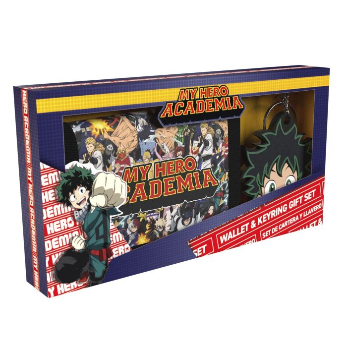 CYP Brands Monedero My Hero Academia con cartera y llavero de Deku