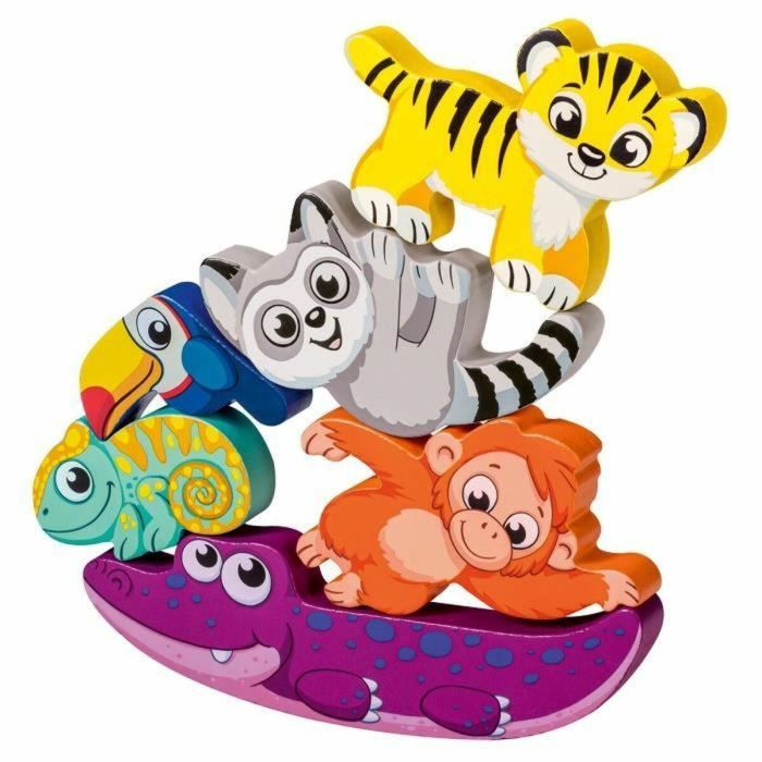 Ravensburger Puzzle sensorial y magnético de madera En la jungla - A partir de 1 año - 34017 4 Ravensburger Puzzle sensorial y magnético de madera En la jungla - A partir de 1 año - 34017 4