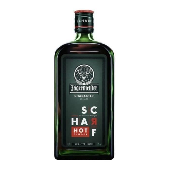 JÄGERMEISTER SCHARF Licor 70 cl - 33 °