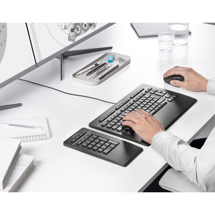 3Dconnexion Numpad Pro - Teclado Numérico Inalámbrico Bluetooth/USB/RF, Compatible con Windows/Mac, Negro 6 3Dconnexion Numpad Pro - Teclado Numérico Inalámbrico Bluetooth/USB/RF, Compatible con Windows/Mac, Negro 6