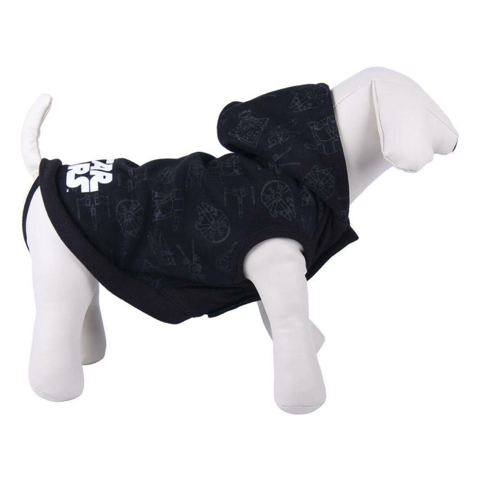 Star Wars Sudadera para Perro con Diseño de Darth Vader, Algodón Cepillado, Color Negro, Talla XXS 10