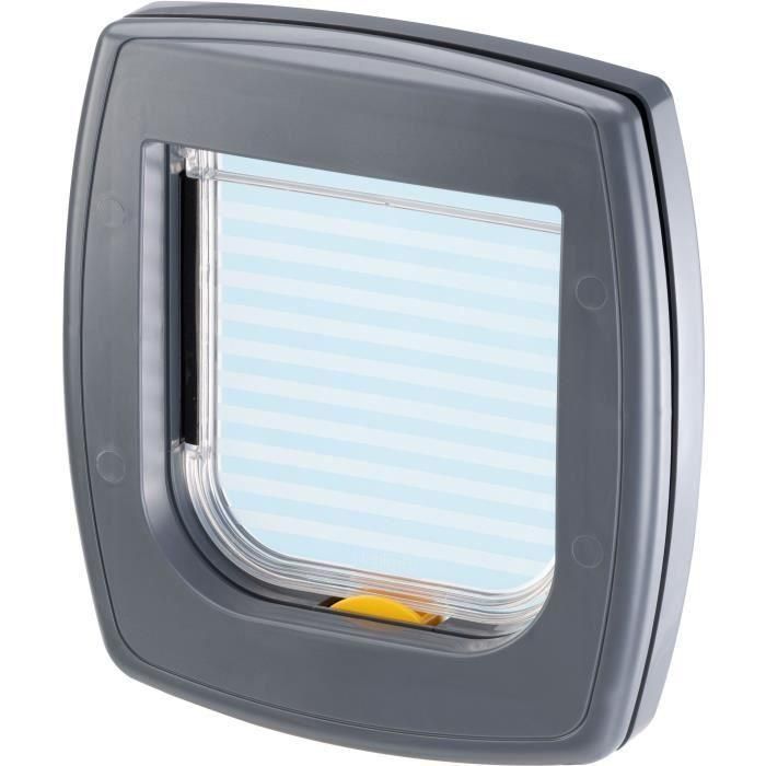 Puerta para gatos - FERPLAST - Columpio 1 - 21,5 x 5 x 24 cm - Gris 3 Puerta para gatos - FERPLAST - Columpio 1 - 21,5 x 5 x 24 cm - Gris 3