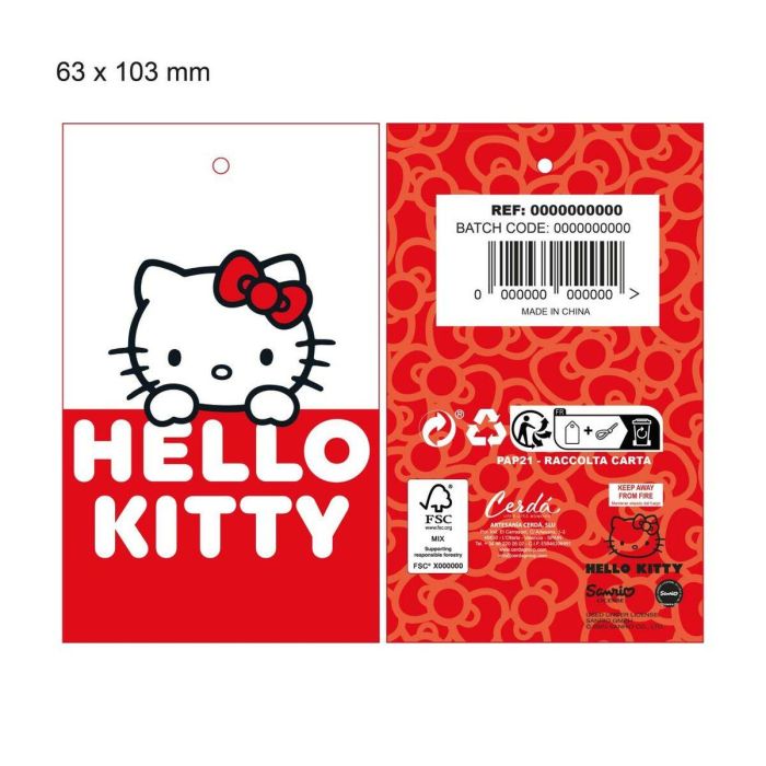 CERDÁ Gorro Pescador de Pelo Hello Kitty para Adulto 100% Poliéster 4 CERDÁ Gorro Pescador de Pelo Hello Kitty para Adulto 100% Poliéster 4