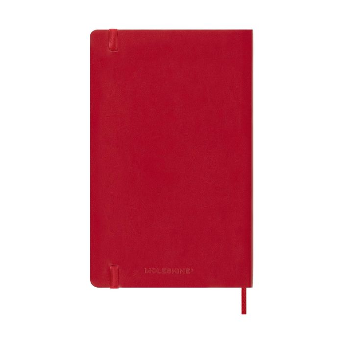 Moleskine Agenda Semanal 18M 2025-2026 Tapa Blanda Rojo 13x21 cm DSF218WN3Y26 5