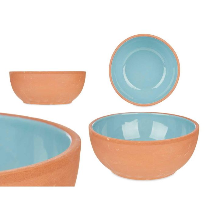 Bowl Barro 20Cm Color Turquesa La Dehesa (8 Unidades) Bowl Barro 20Cm Color Turquesa La Dehesa (8 Unidades)