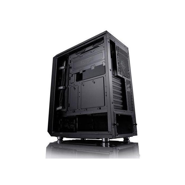 Fractal Design FD-CA-MESH-C-BKO-TG Caja PC Midi Tower Negro con Ventana Lateral y Gestión de Cables