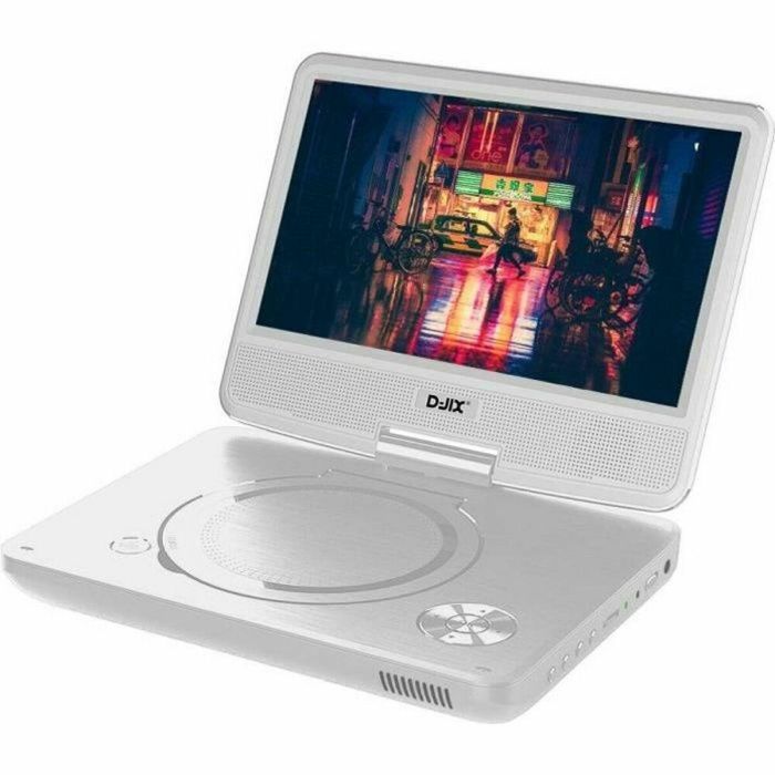 D-JIX PVS906-20 Reproductor de DVD Portátil con Pantalla Giratoria de 9 Pulgadas, USB y Lector SD - Negro D-JIX PVS906-20 Reproductor de DVD Portátil con Pantalla Giratoria de 9 Pulgadas, USB y Lector SD - Negro
