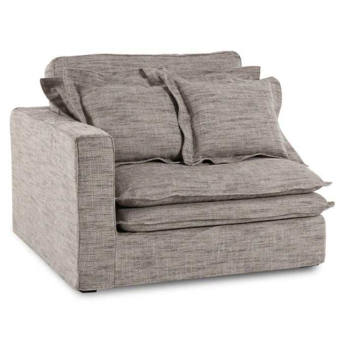 DKD Home Decor 2c24 Módulo de Sofá Izquierda/Derecha, Uso Horeca, Marrón Claro, Poliéster, 120x95x120 cm, Incluye 4 Cojines 0 DKD Home Decor 2c24 Módulo de Sofá Izquierda/Derecha, Uso Horeca, Marrón Claro, Poliéster, 120x95x120 cm, Incluye 4 Cojines 0