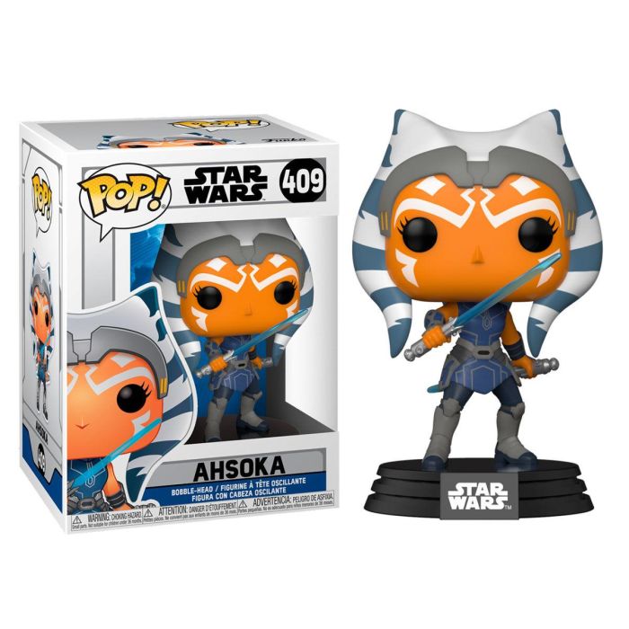 Funko POP Star Wars: The Clone Wars - Ahsoka Tano Figura de Vinilo 9cm