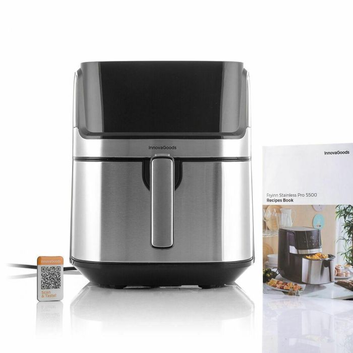 Pack Freidora de Aire y Cesta de Silicona Plegable InnovaGoods 23