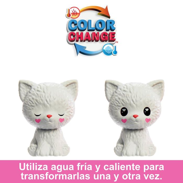 Muñeca Barbie Chelsea Cutie Reveal Gato Panda Hrk28 Mattel 5