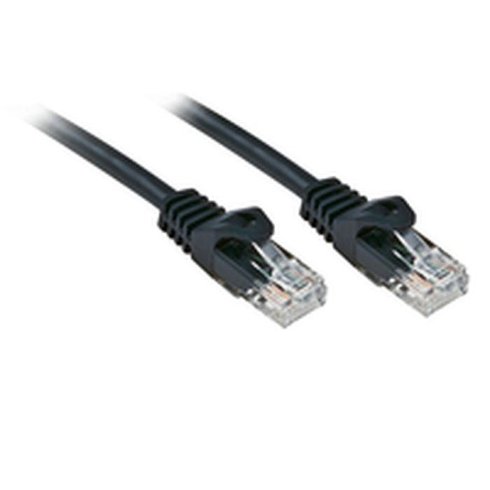 Cable de Red Rígido UTP Categoría 6 LINDY 48194 Negro 3 m 1 unidad 1