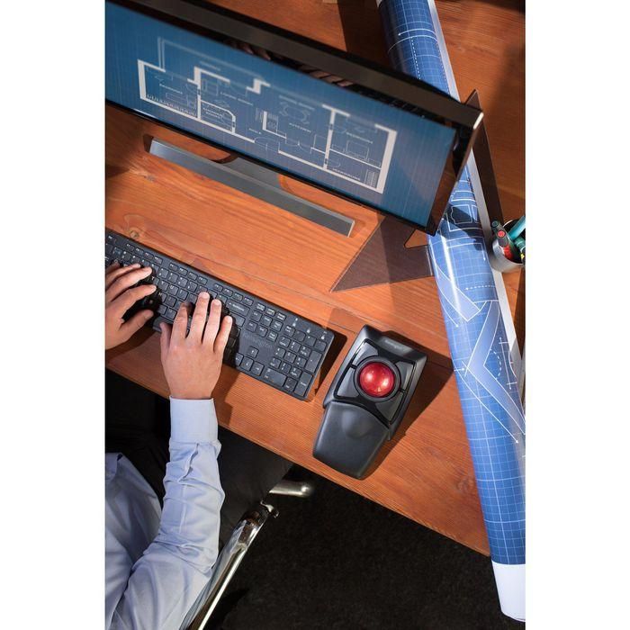 Kensington ExpertMouse Trackball Inalámbrico, Óptico, RF Wireless + Bluetooth, 400 DPI, Ambidextro, Negro 13
