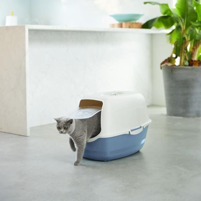 Cat Toilet Eco Bailey Blanco Azul Cielo 3 Cat Toilet Eco Bailey Blanco Azul Cielo 3