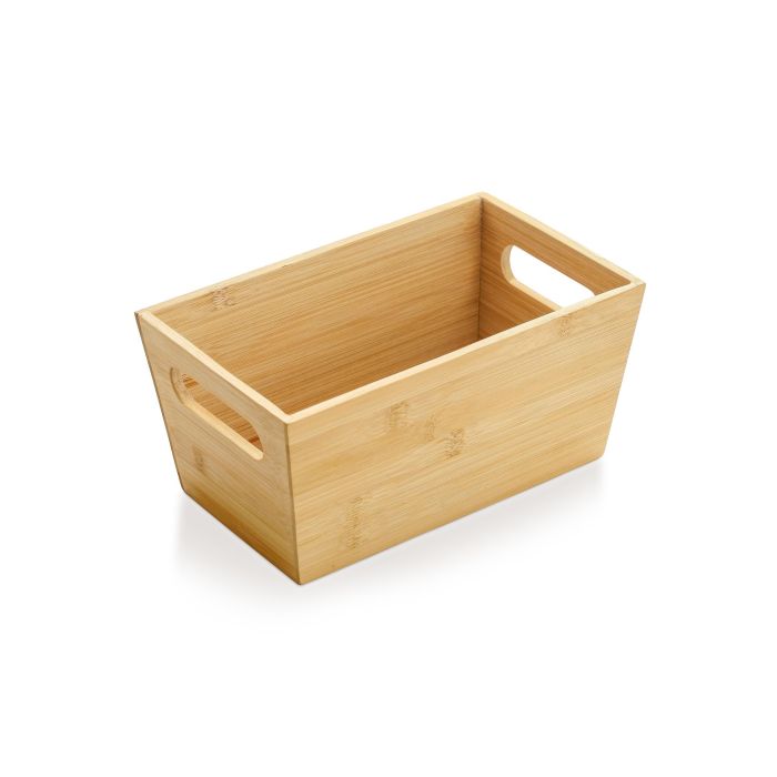 Cesta de Ordenación de Bambú 25x15x12 cm - Confortime (8 Unidades) 6 Cesta de Ordenación de Bambú 25x15x12 cm - Confortime (8 Unidades) 6