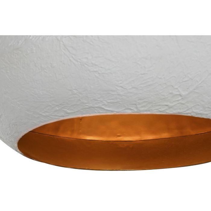 Lampara Techo Item Home DKD Home Decor Blanco Dorado 58 x 85 x 58 cm 1 Lampara Techo Item Home DKD Home Decor Blanco Dorado 58 x 85 x 58 cm 1