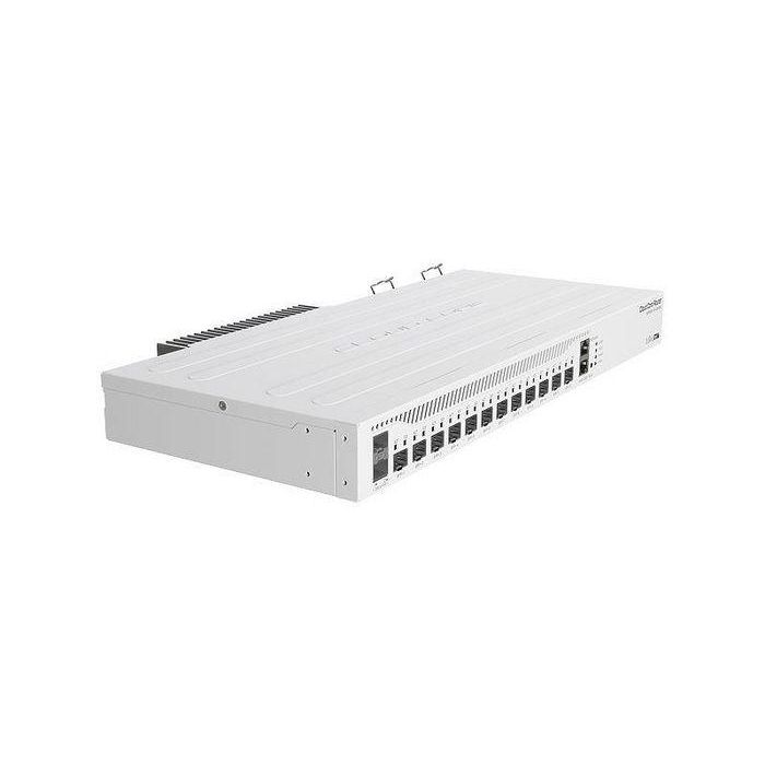 MikroTik 1x 1G Ethernet, 12x 10G SFP+, 2x 25G SFP28, 3.4 Gbps 1 MikroTik 1x 1G Ethernet, 12x 10G SFP+, 2x 25G SFP28, 3.4 Gbps 1