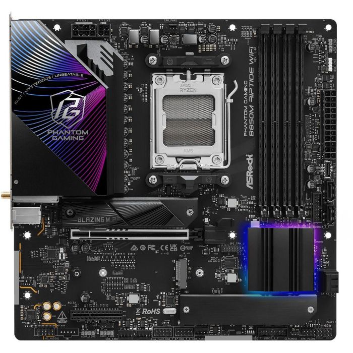 ASRock B850M Riptide WiFi AM5 mATX HDMI/DP DDR5 2 ASRock B850M Riptide WiFi AM5 mATX HDMI/DP DDR5 2