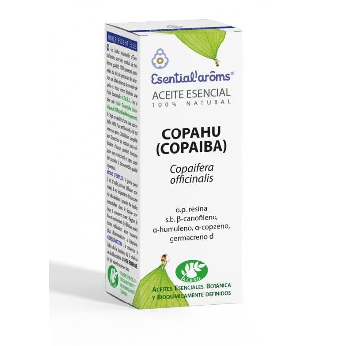 ESENTIAL AROMS Copaiba Aceite Esencial de Copahu 10 Ml