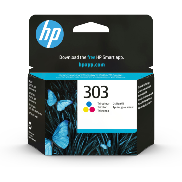 Hp Tinta Tricolor Envy Photo 6230,7130,7134,7830 - Nº 303 Hp Tinta Tricolor Envy Photo 6230,7130,7134,7830 - Nº 303