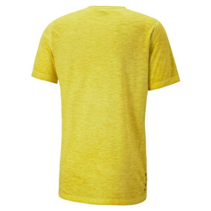 Camiseta de Manga Corta Hombre Puma Studio Foundation Amarillo 1 Camiseta de Manga Corta Hombre Puma Studio Foundation Amarillo 1