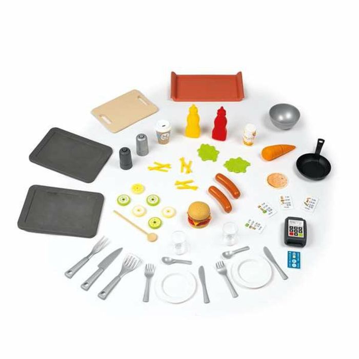 Smoby S.Life Chef House Casa de Juguete Infantil con 48 Accesorios, Sin Montaje, Edad Recomendada +3 Años 9