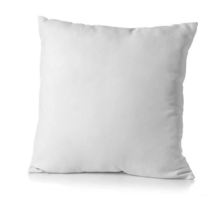 Juego de 2 fundas de almohada - HOME LINGE PASSION - 63 x 63 cm - Blanco 1 Juego de 2 fundas de almohada - HOME LINGE PASSION - 63 x 63 cm - Blanco 1