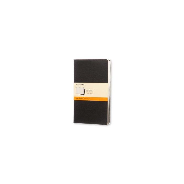 Cuaderno Moleskine Cahier 13X21 80H Horizontal Negra Set De 3