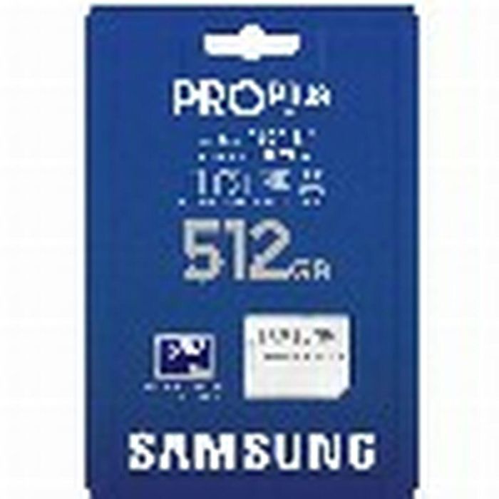 Tarjeta de Memoria Micro SD con Adaptador Samsung MB-MD512SA/EU 512 GB 3