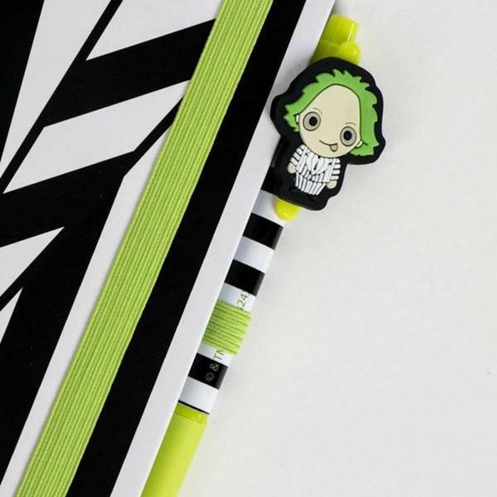 Set de papelería bolígrafo beetlejuice 22.0 x 22.0 x 2.5 cm 3 Set de papelería bolígrafo beetlejuice 22.0 x 22.0 x 2.5 cm 3