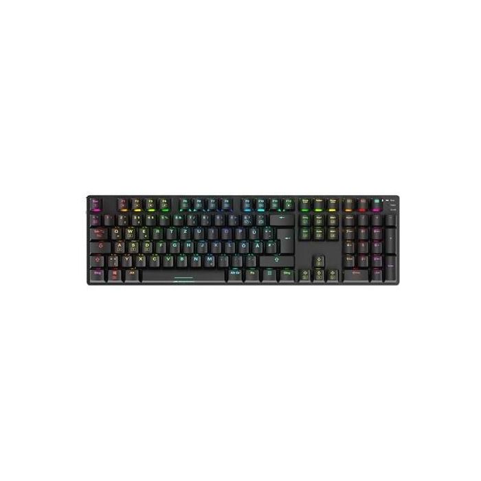 Sharkoon Gaming Tastatur Skiller SGK36W schwarz DE