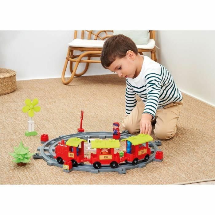 Juego de Construcción Ecoiffier TRAIN DE CAMPAGNE 4 Juego de Construcción Ecoiffier TRAIN DE CAMPAGNE 4