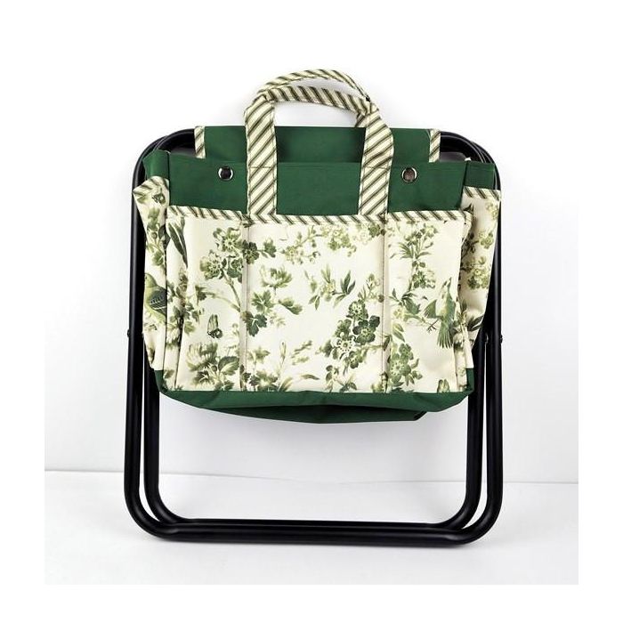Kit de herramientas de jardinería Home ESPRIT Blanco Verde Poliéster Aluminio 7 Piezas 2 Kit de herramientas de jardinería Home ESPRIT Blanco Verde Poliéster Aluminio 7 Piezas 2