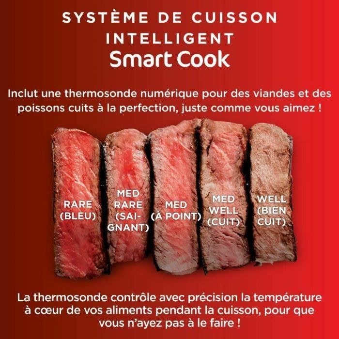 Ninja Parrilla y Freidora sin Aceite MAX 6 en 1 DG551EU 1760 W Gris 6 Modos de Cocción 1