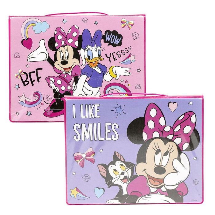 Set papelería coloreable caja minnie 45.0x26.70x 3 cm 4 Set papelería coloreable caja minnie 45.0x26.70x 3 cm 4