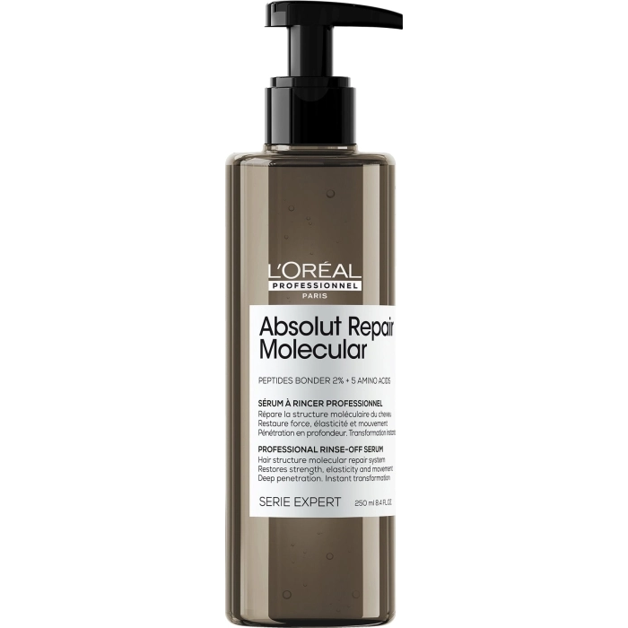 L'Oreal Sérum con Aclarado Absolut Repair Molecular Cabello Dañado Reparación Profunda 250ml
